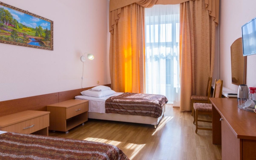 Стандартный 2-местный 1-категория 1-комнатный корпус 1 (1к2м1 корпус 1) *  - 1