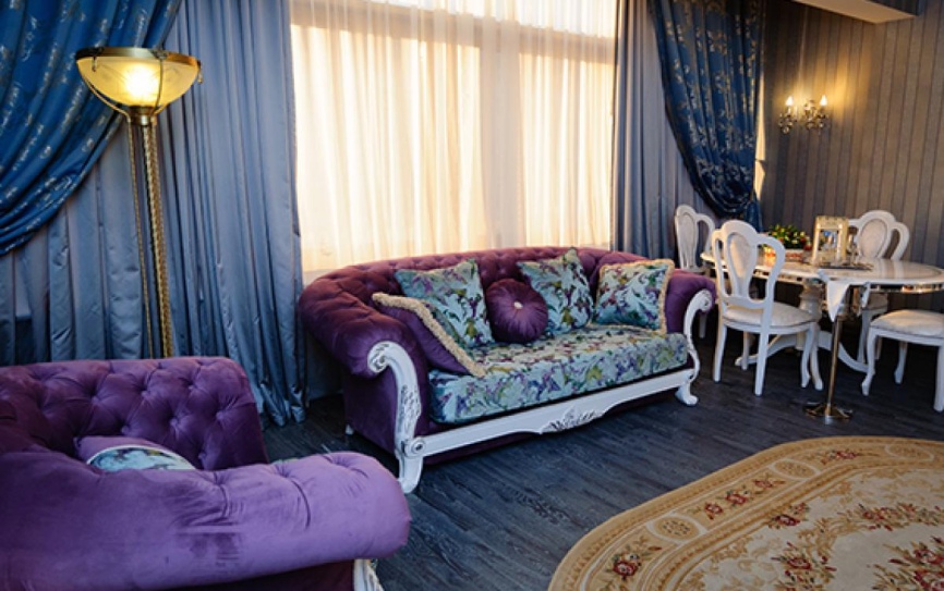 Люкс Серебрянный 3-комнатный 4-местный с кухней, 6 этаж *  - 2