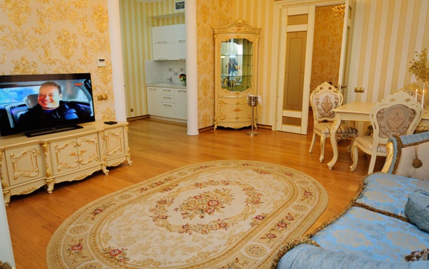 Люкс Золотой 3-комнатный 4-местный с кухней *  - 3