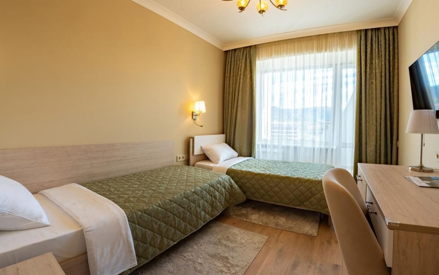 1 категория 1-местный 1 комнатный номер Стандарт (после реновации) *  - 1