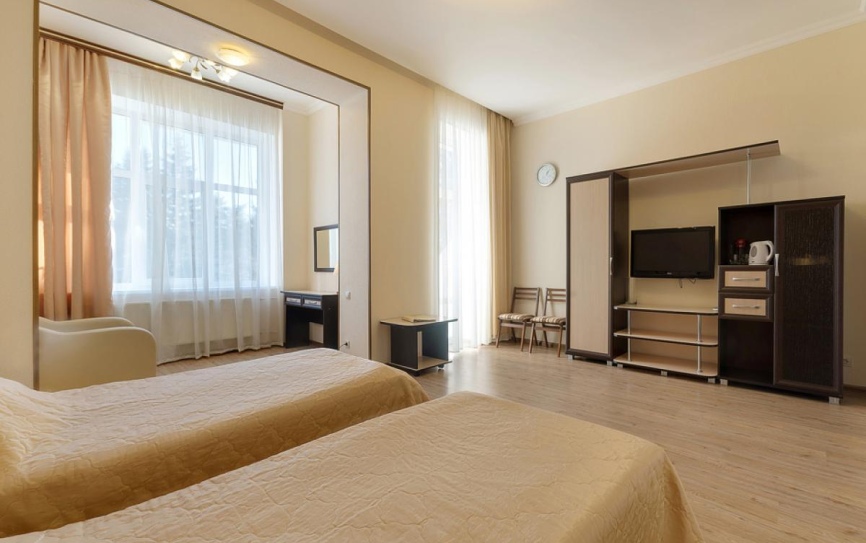 Студио 2-местный 1-комнатный *  - 3