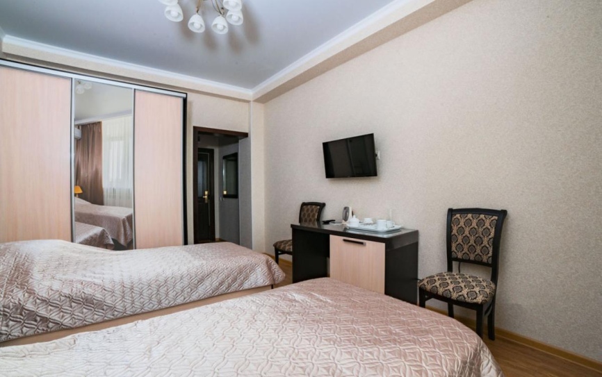 Стандартный 2-местный (2 раздельные кровати) *  - 3