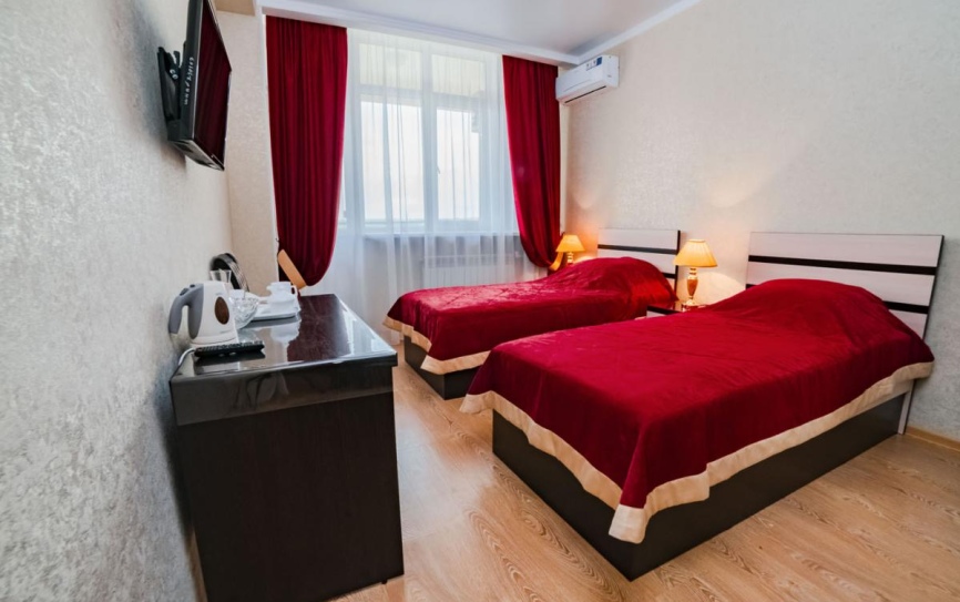 Стандартный 2-местный (2 раздельные кровати) *  - 1