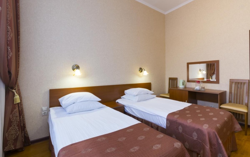 1 категория 2-местный 1 комнатный 1 категории (1к2м1 корпус 1) *  - 2