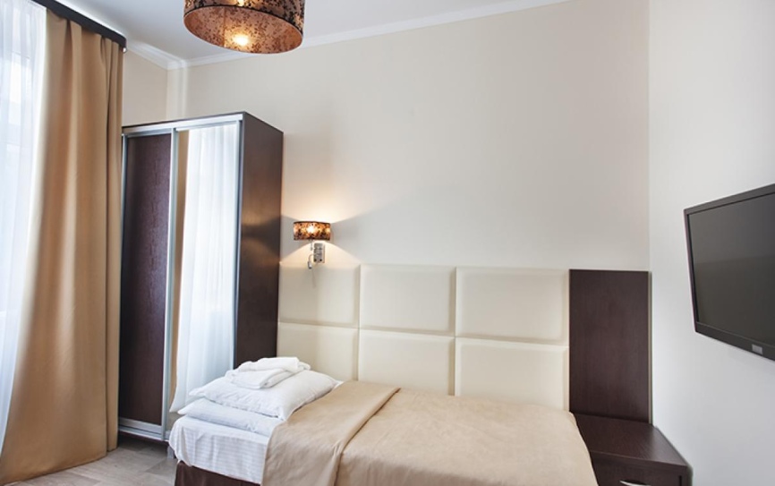 Блок 1+1 2-местный стандарт+   с раздельным размещением Большая комната *  - 1