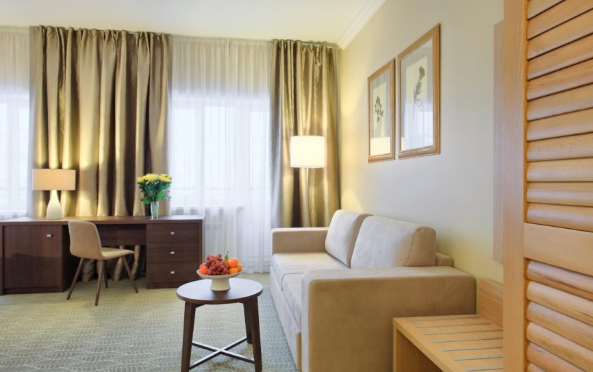 Делюкс 1-комнатный 2-местный корпус А,Б (41 кв. м) *  - 2