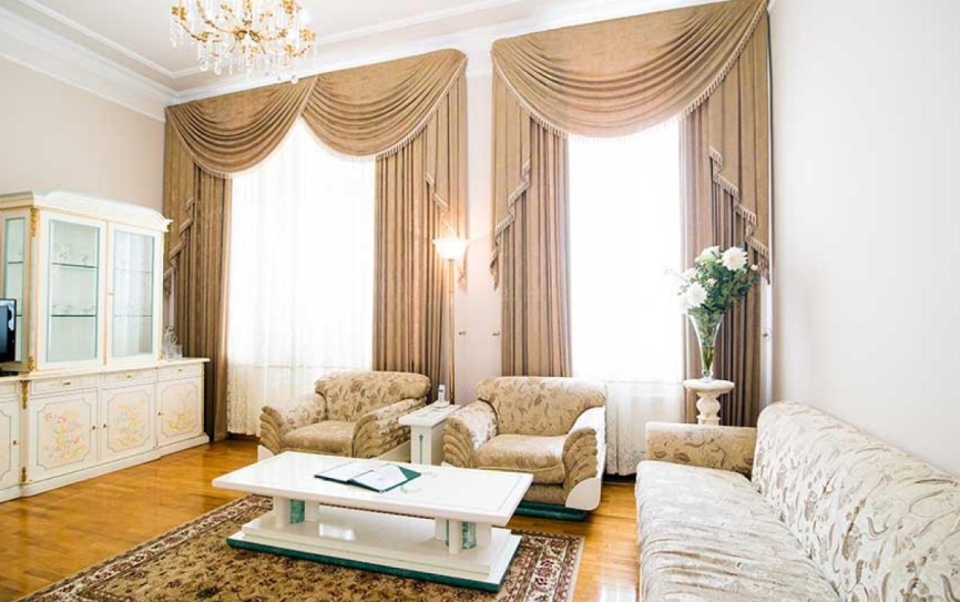 Люкс VIP Люкс VIP  2-местный 2-комнатный №101, 201, 202 в корпусе 4 *  - 3