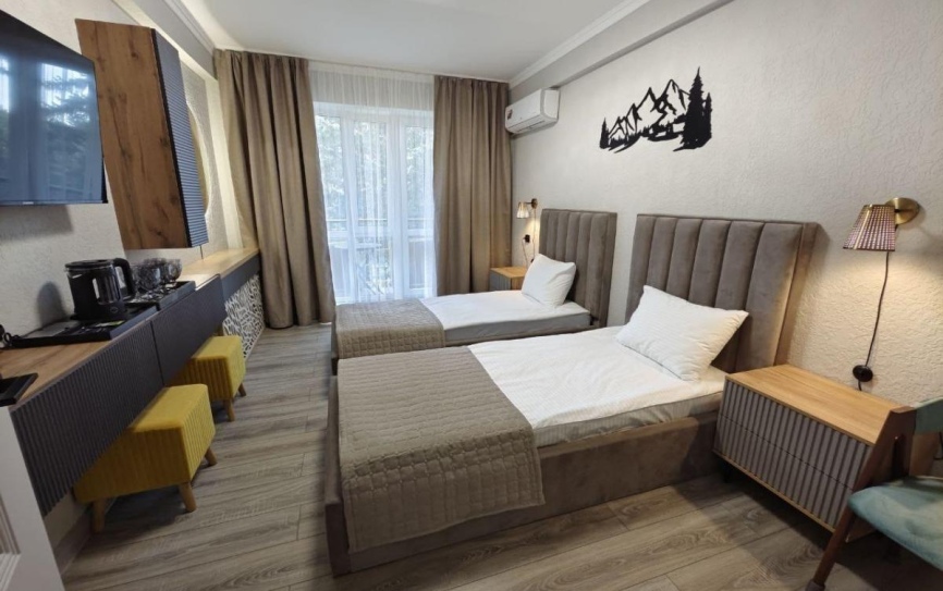 1 категория 2-местный 1 комнатный Стандарт семейный Комфорт корпус 1 (1К2м1к корпус 1СК) *  - 1