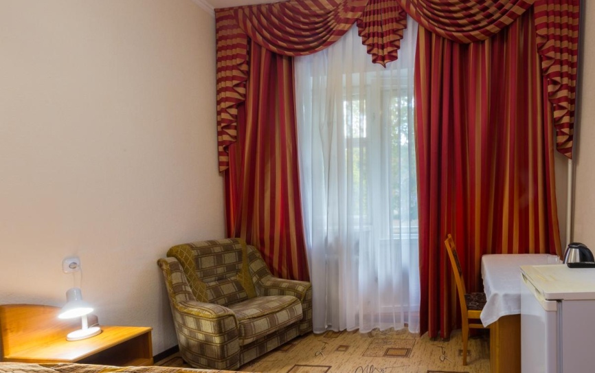 Стандартный 1-местный 1 категории 1-комнатный корпус Горный (1к1м1 корпус Г) *  - 2