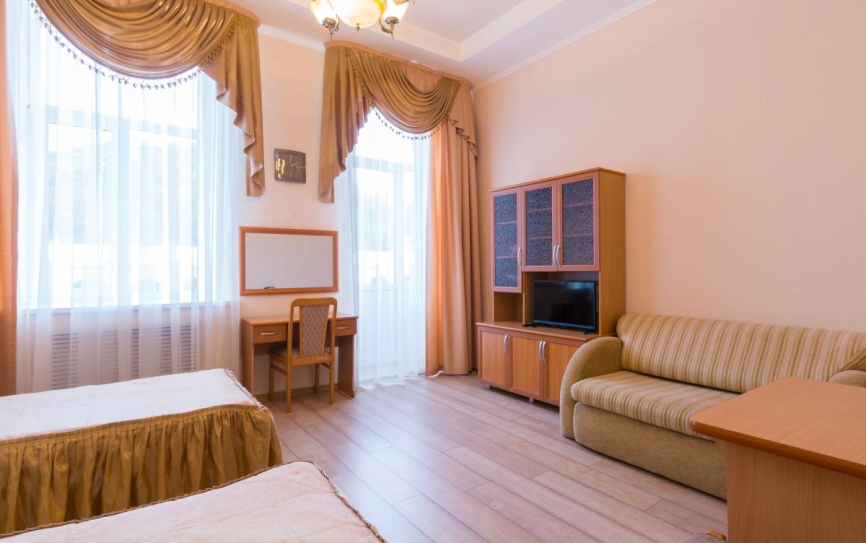 Стандартный 2-местный 1 категории 1-комнатный корпус 4 (1к2м1 корпус 4) *  - 1