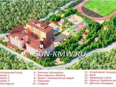 Санаторий Славяновский Исток 4* Железноводск - 3